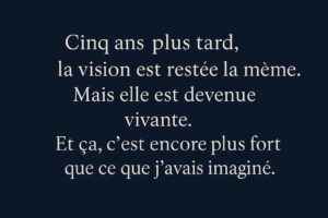 Citation sur l'installation et la réussite en ostéopathie par Louis Calcet